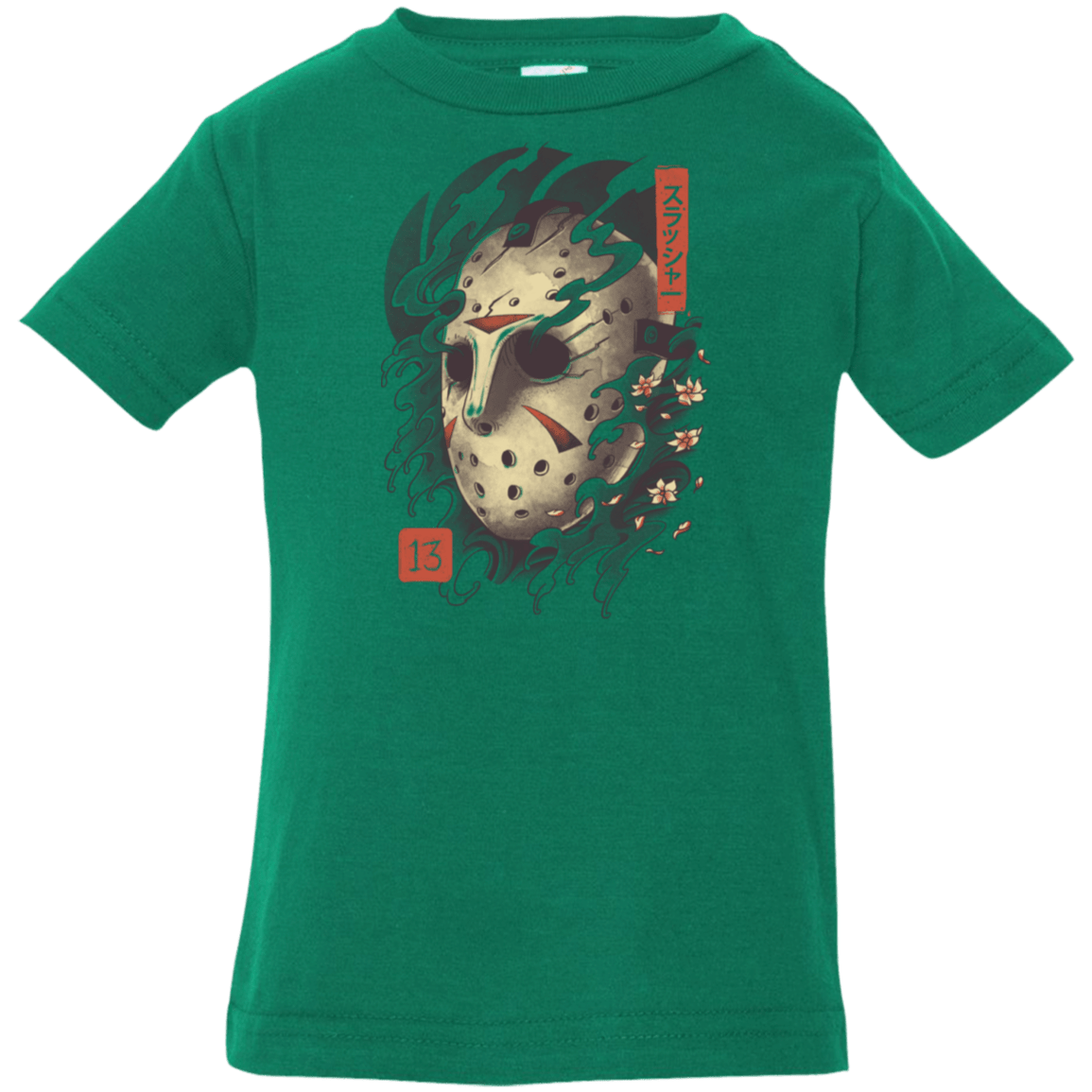 T-Shirts Kelly / 6 Months Oni Jason Mask Infant Premium T-Shirt