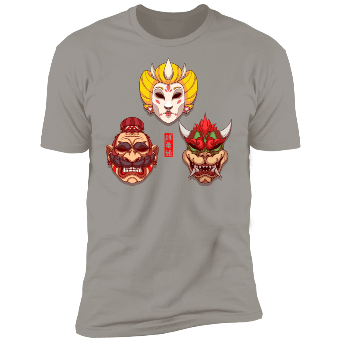 T-Shirts Light Grey / S Oni Kingdom Men's Premium T-Shirt