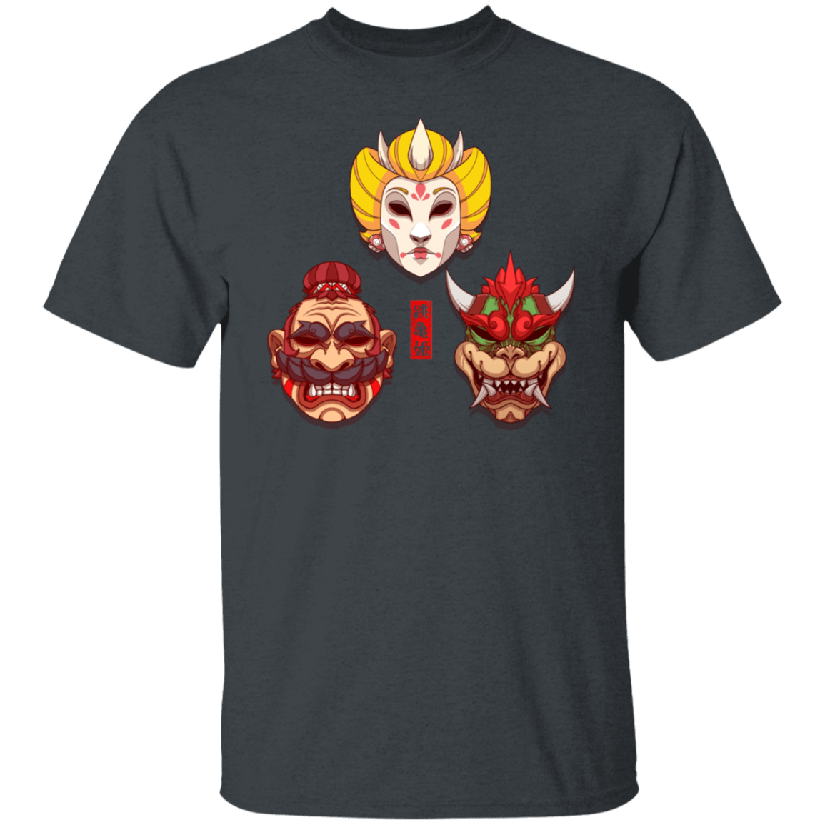 T-Shirts Dark Heather / S Oni Kingdom T-Shirt
