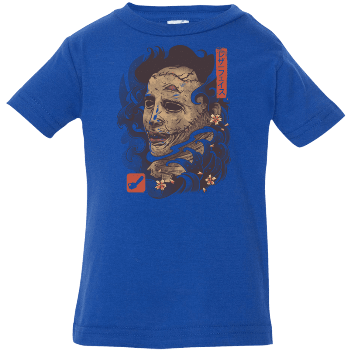 T-Shirts Royal / 6 Months Oni Leather Mask Infant Premium T-Shirt