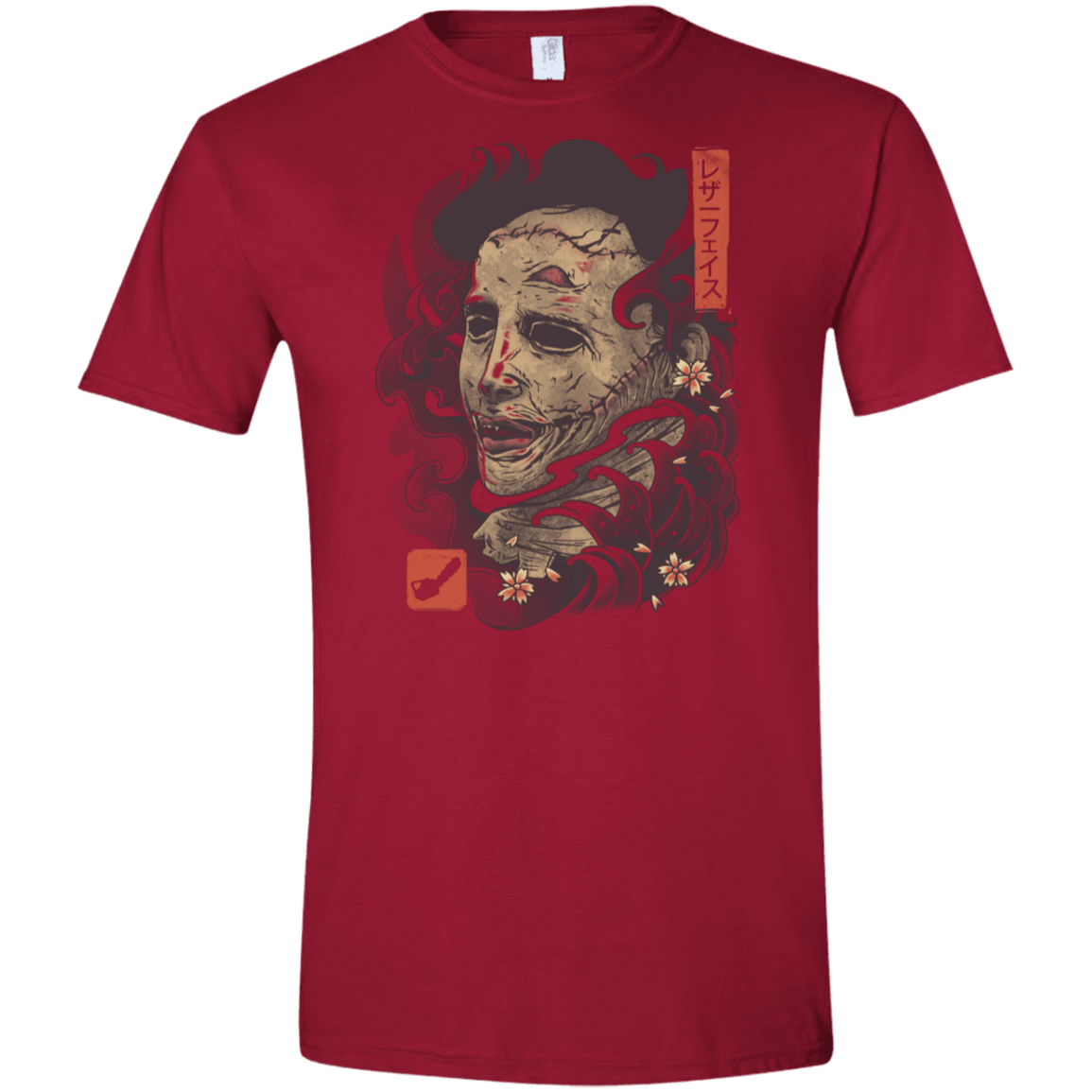 Oni Leather Mask Men's Semi-Fitted Softstyle