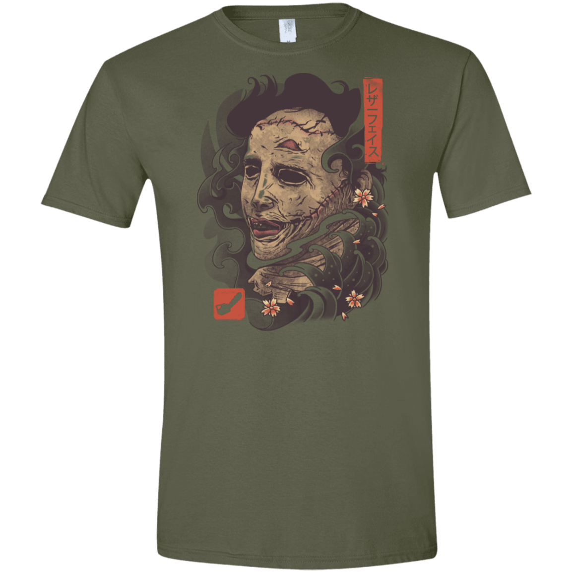 Oni Leather Mask Men's Semi-Fitted Softstyle