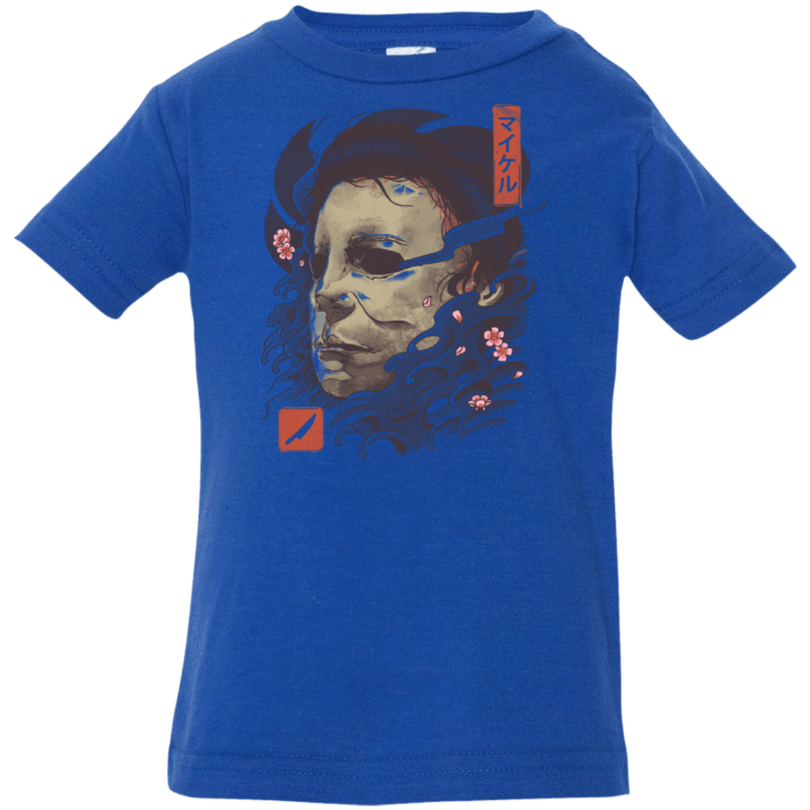 T-Shirts Royal / 6 Months Oni Slasher Mask Infant Premium T-Shirt