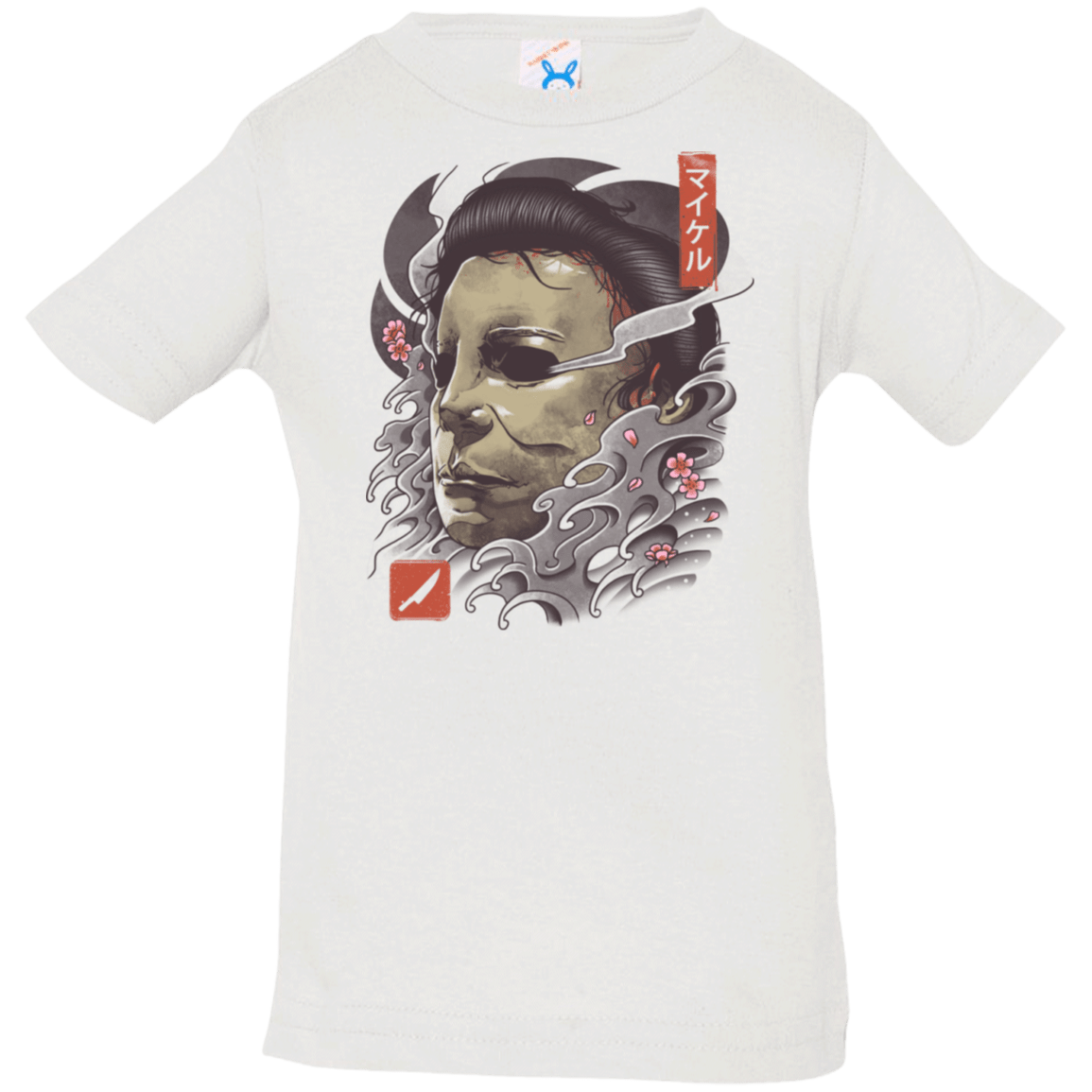 T-Shirts White / 6 Months Oni Slasher Mask Infant Premium T-Shirt