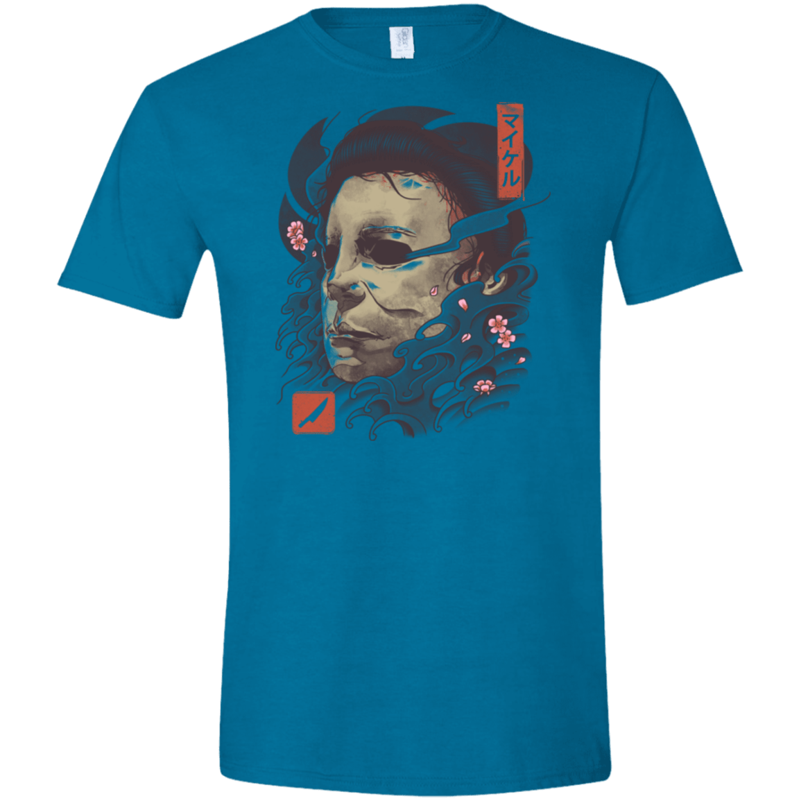 Oni Slasher Mask Men's Semi-Fitted Softstyle