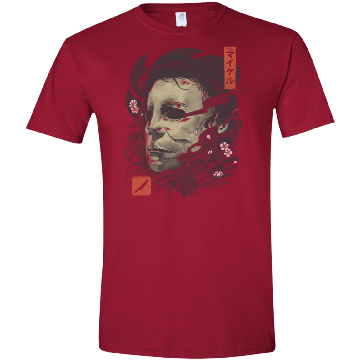 Oni Slasher Mask Men's Semi-Fitted Softstyle