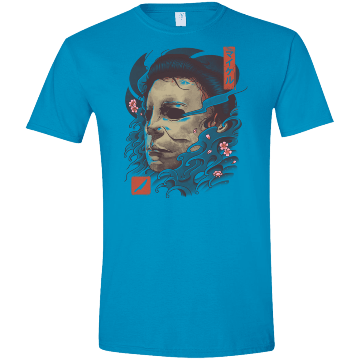 Oni Slasher Mask Men's Semi-Fitted Softstyle