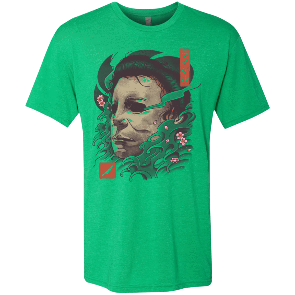 T-Shirts Envy / S Oni Slasher Mask Men's Triblend T-Shirt