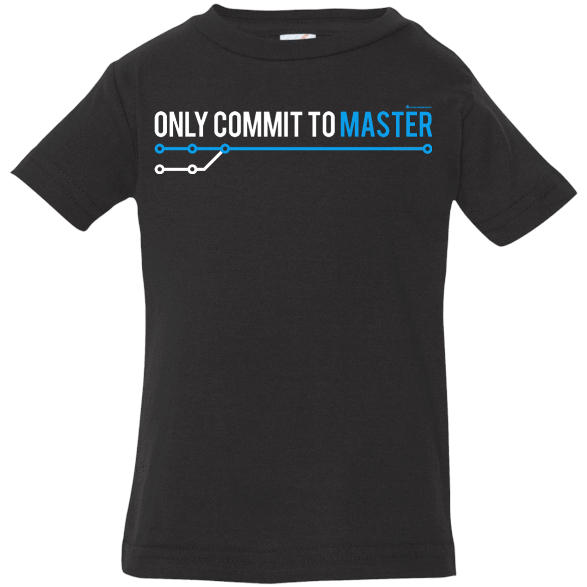 T-Shirts Black / 6 Months Only Commit To Master Infant Premium T-Shirt