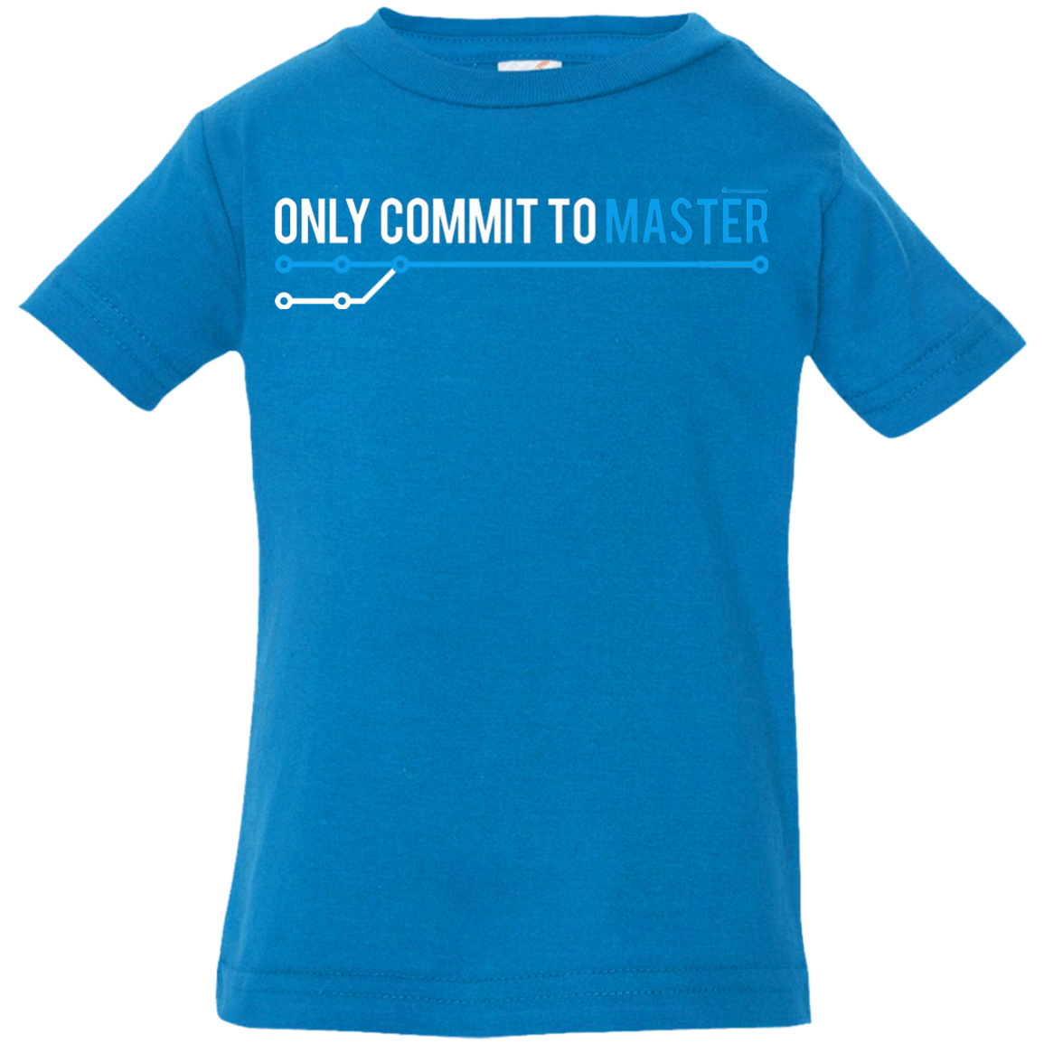 T-Shirts Cobalt / 6 Months Only Commit To Master Infant Premium T-Shirt