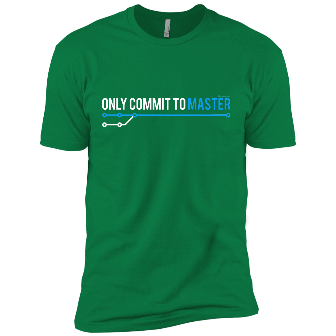 T-Shirts Kelly Green / X-Small Only Commit To Master Men's Premium T-Shirt