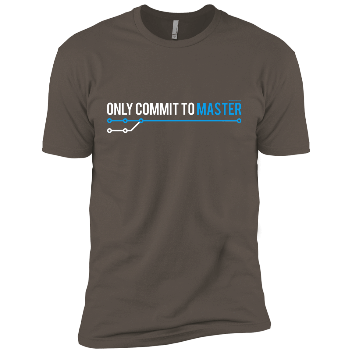 T-Shirts Warm Grey / X-Small Only Commit To Master Men's Premium T-Shirt