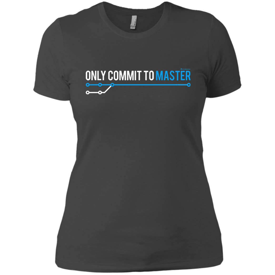 T-Shirts Heavy Metal / X-Small Only Commit To Master Women's Premium T-Shirt