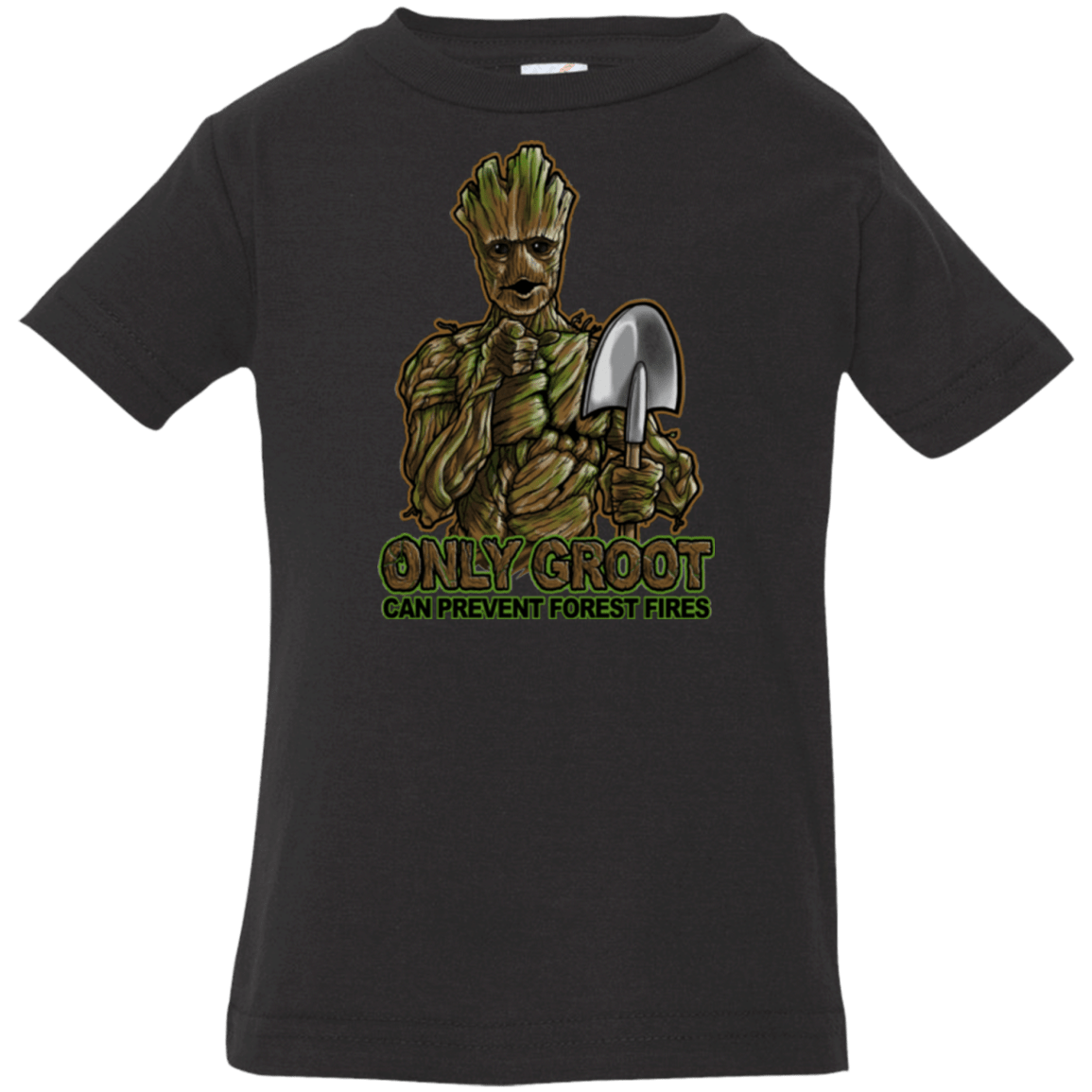 T-Shirts Black / 6 Months Only Groot Infant PremiumT-Shirt
