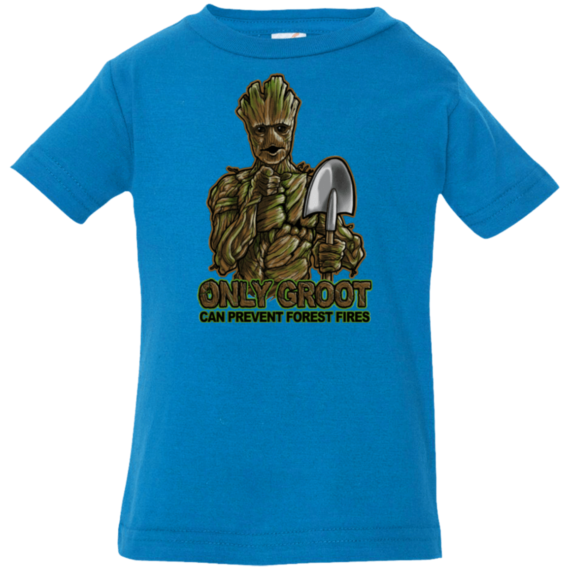 T-Shirts Cobalt / 6 Months Only Groot Infant PremiumT-Shirt