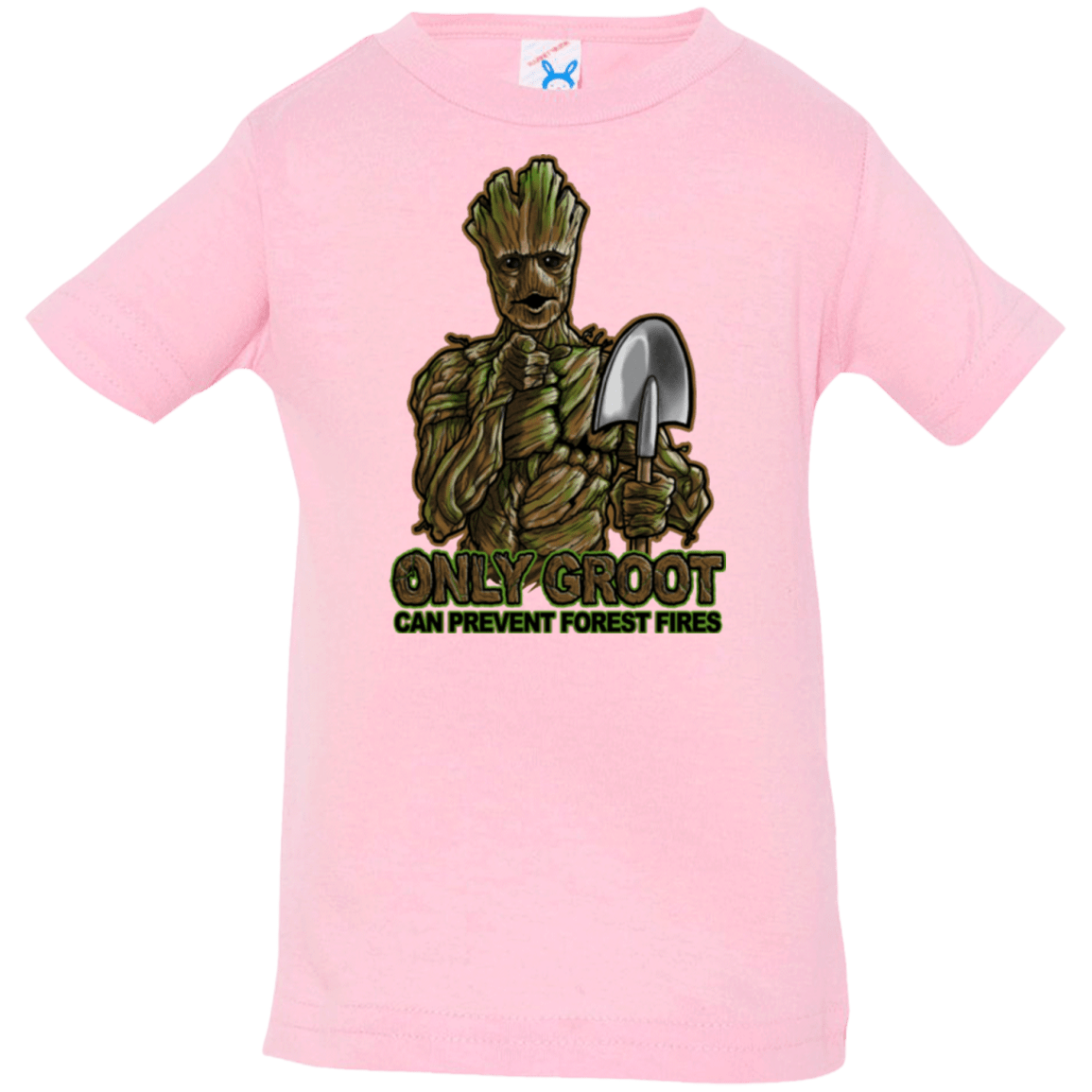 T-Shirts Pink / 6 Months Only Groot Infant PremiumT-Shirt