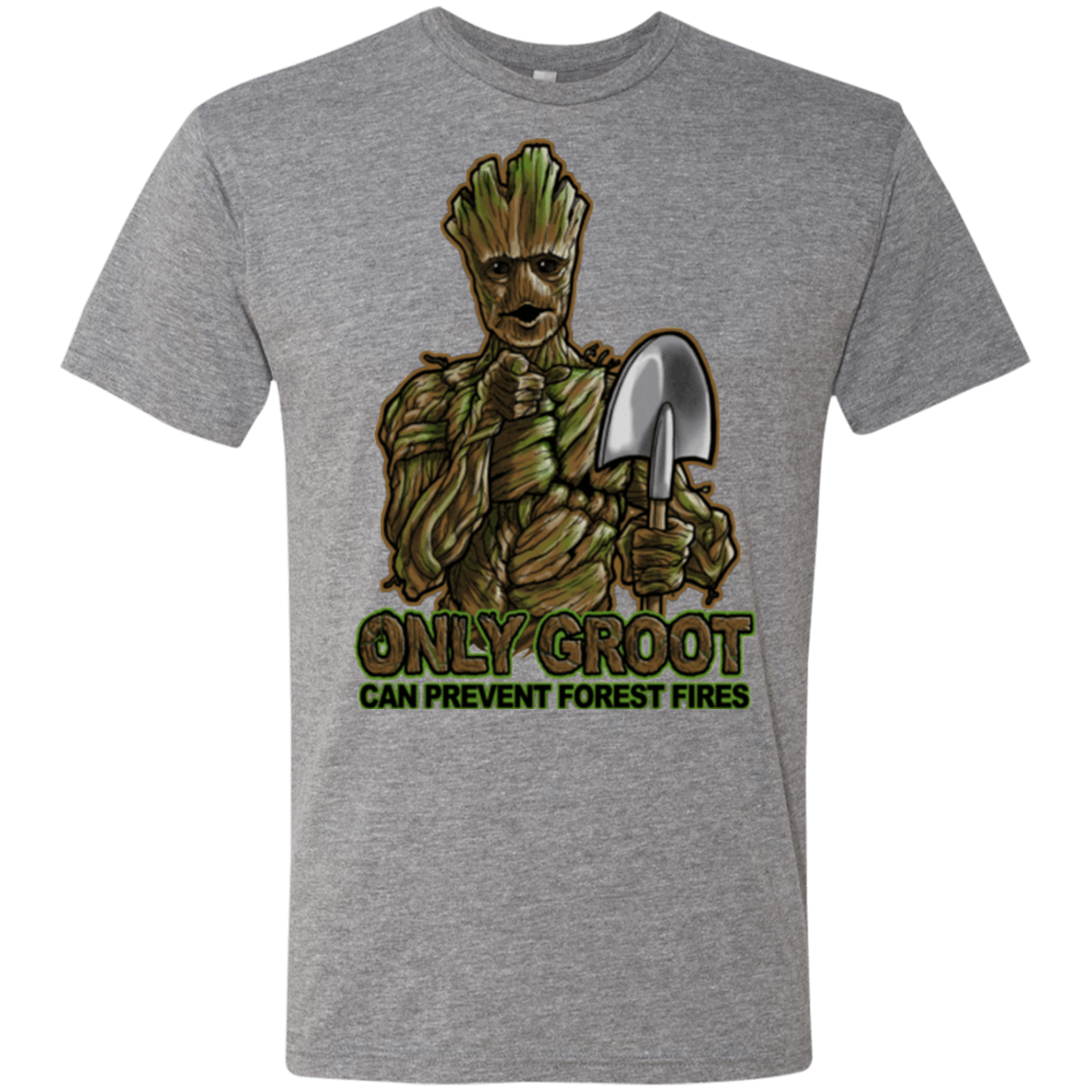 T-Shirts Premium Heather / Small Only Groot Men's Triblend T-Shirt