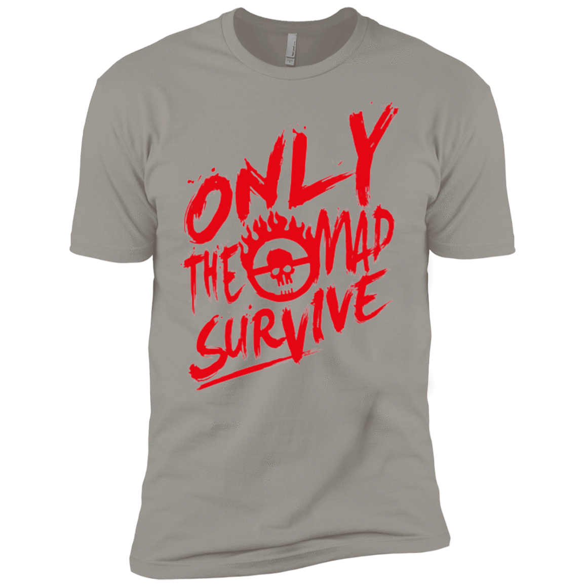 T-Shirts Light Grey / YXS Only The Mad Red Boys Premium T-Shirt