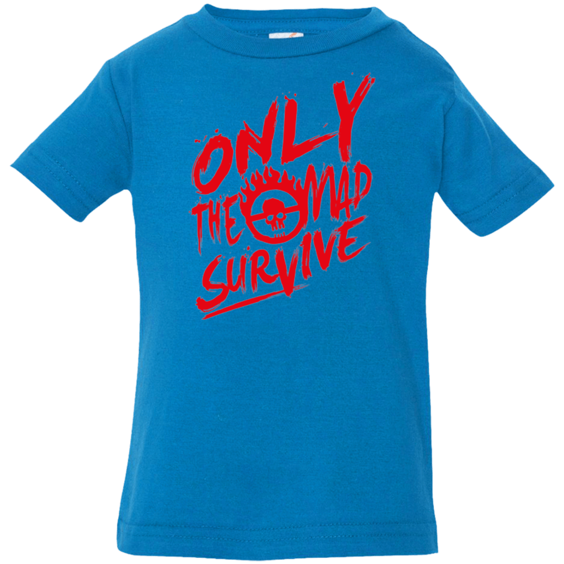 T-Shirts Cobalt / 6 Months Only The Mad Red Infant PremiumT-Shirt