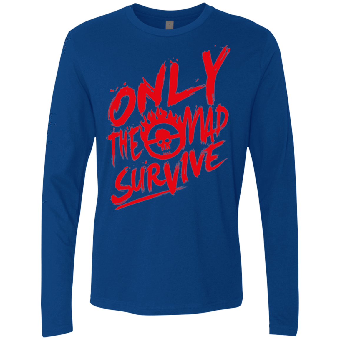 T-Shirts Royal / Small Only The Mad Red Men's Premium Long Sleeve