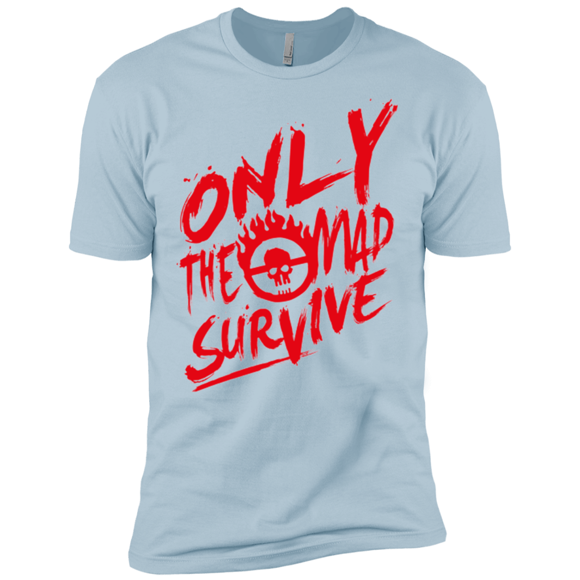 T-Shirts Light Blue / X-Small Only The Mad Red Men's Premium T-Shirt