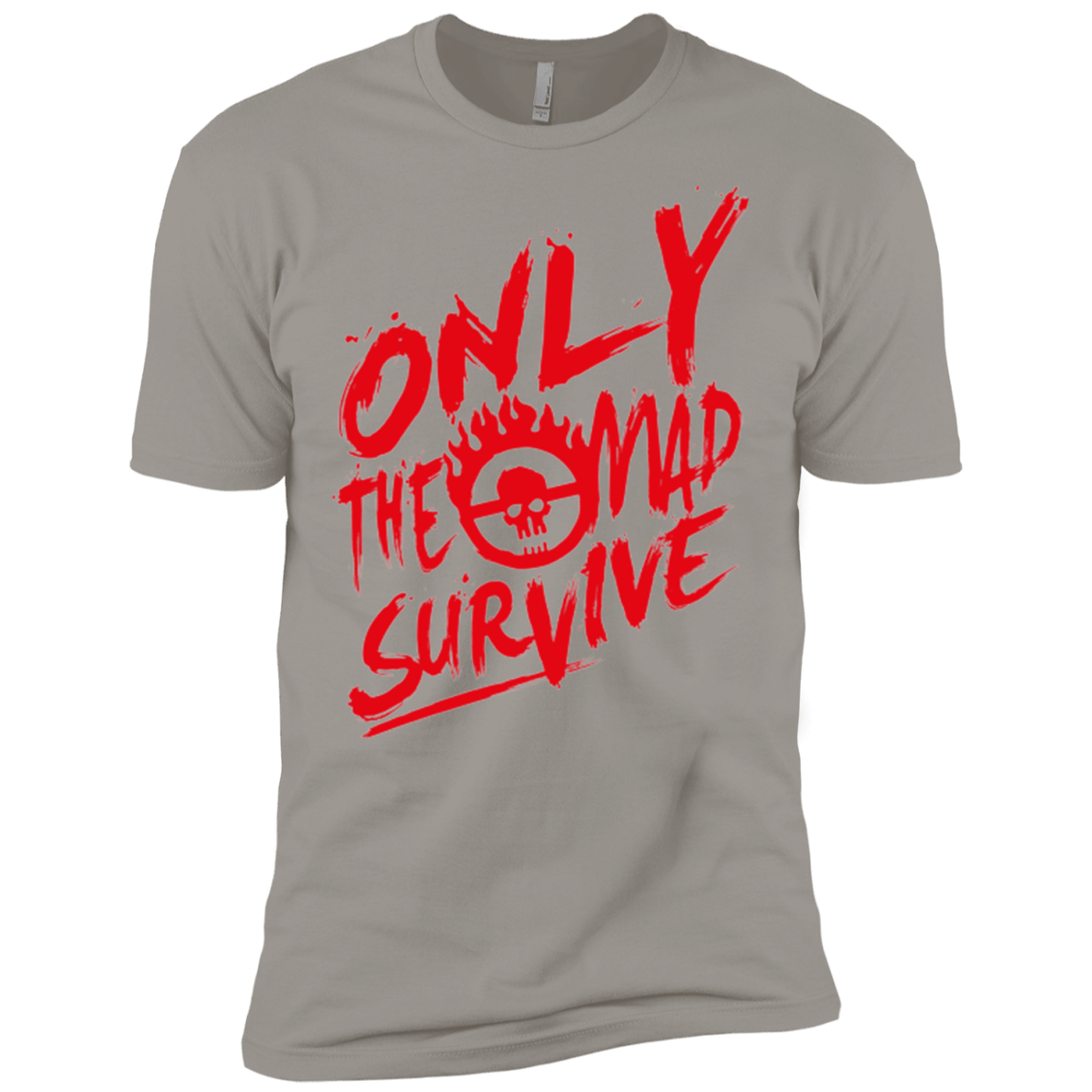 T-Shirts Light Grey / X-Small Only The Mad Red Men's Premium T-Shirt