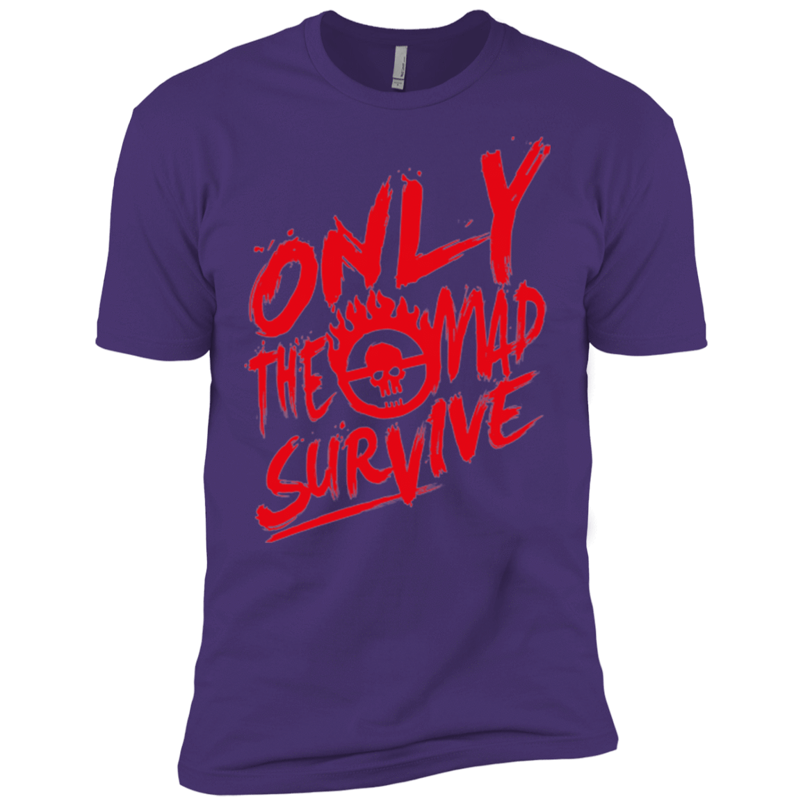 T-Shirts Purple Rush/ / X-Small Only The Mad Red Men's Premium T-Shirt