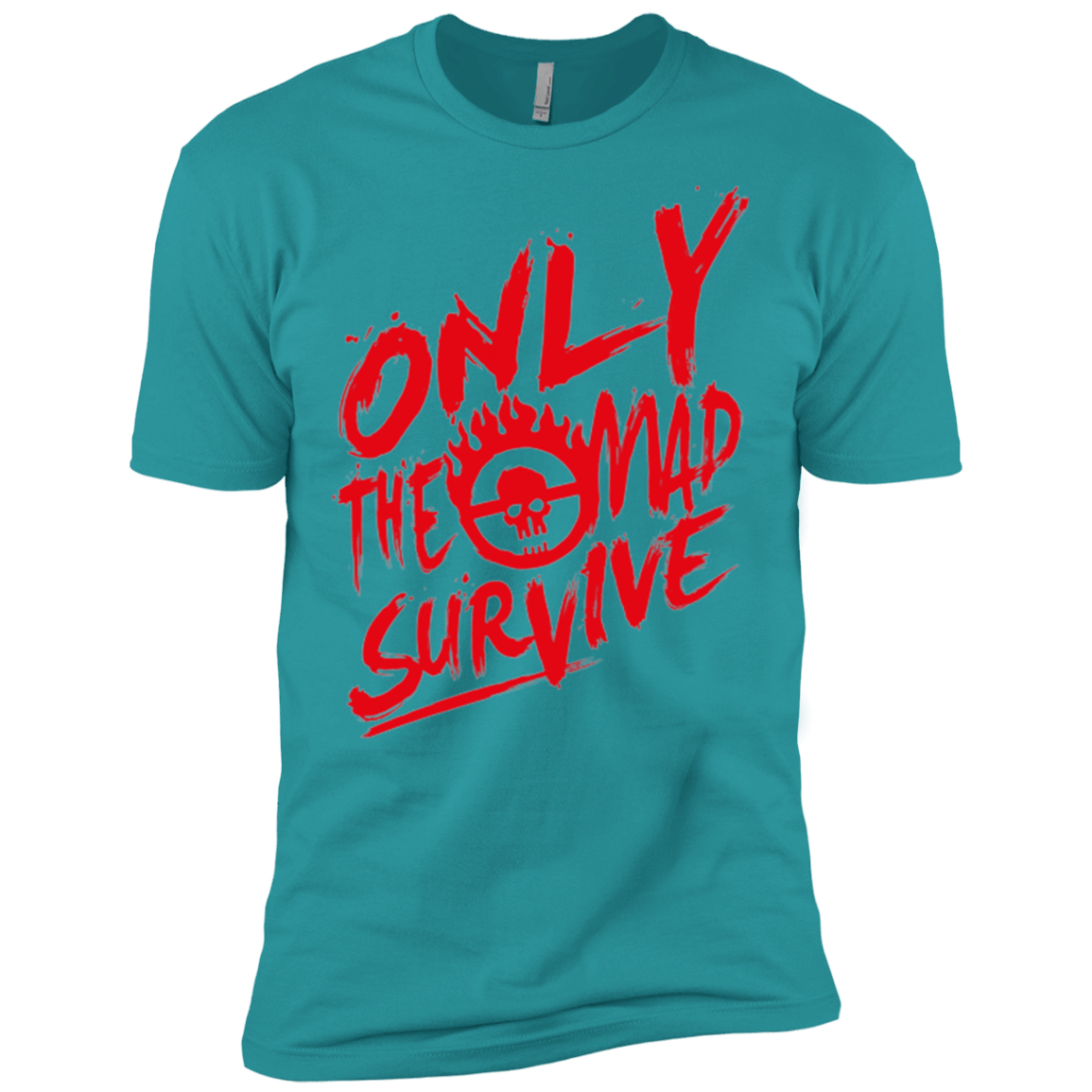 T-Shirts Tahiti Blue / X-Small Only The Mad Red Men's Premium T-Shirt