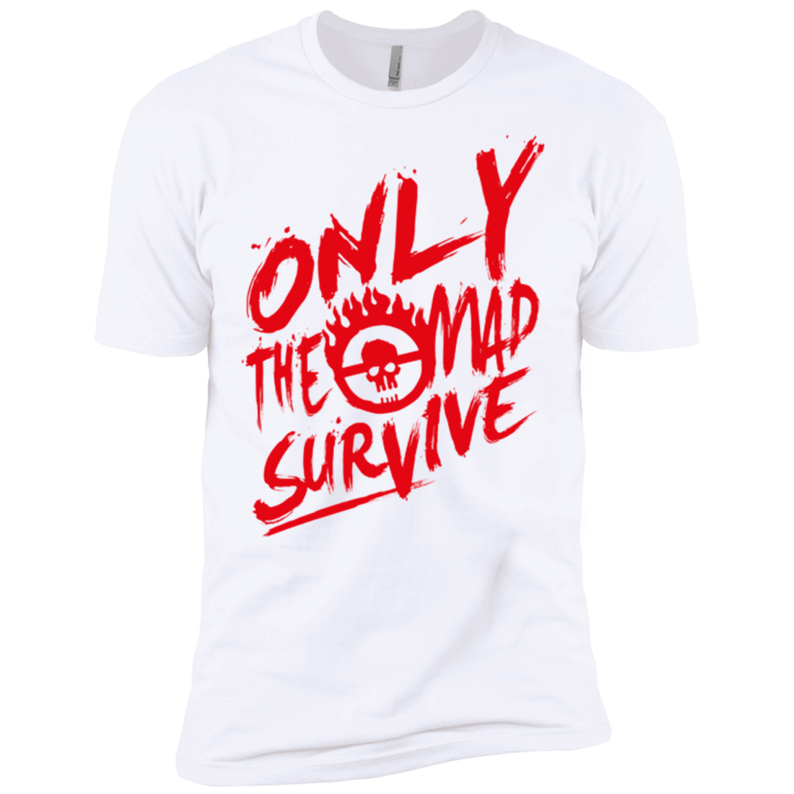 T-Shirts White / X-Small Only The Mad Red Men's Premium T-Shirt