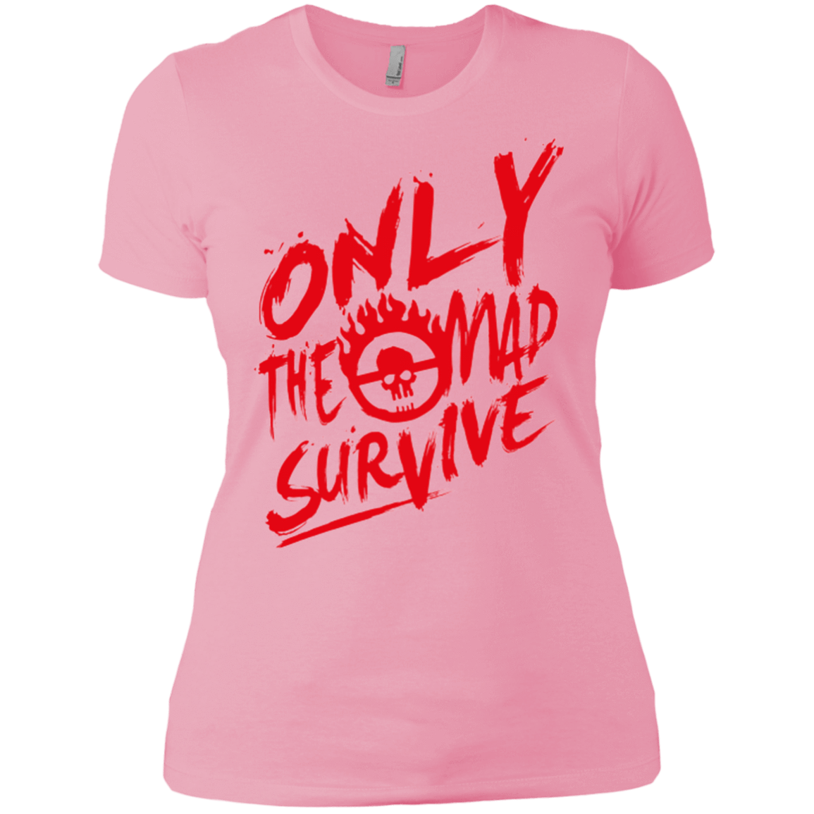 T-Shirts Light Pink / X-Small Only The Mad Red Women's Premium T-Shirt