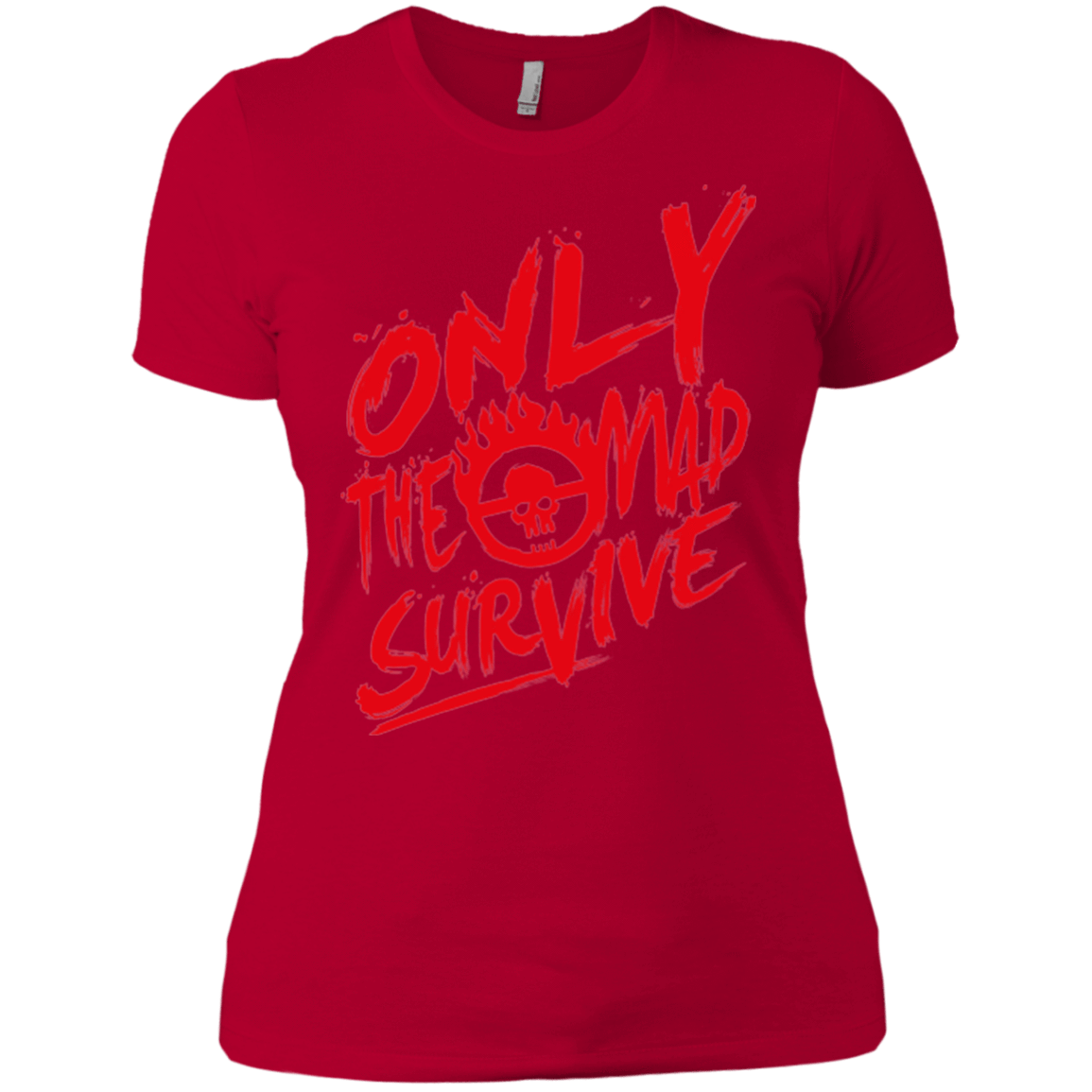 T-Shirts Red / X-Small Only The Mad Red Women's Premium T-Shirt