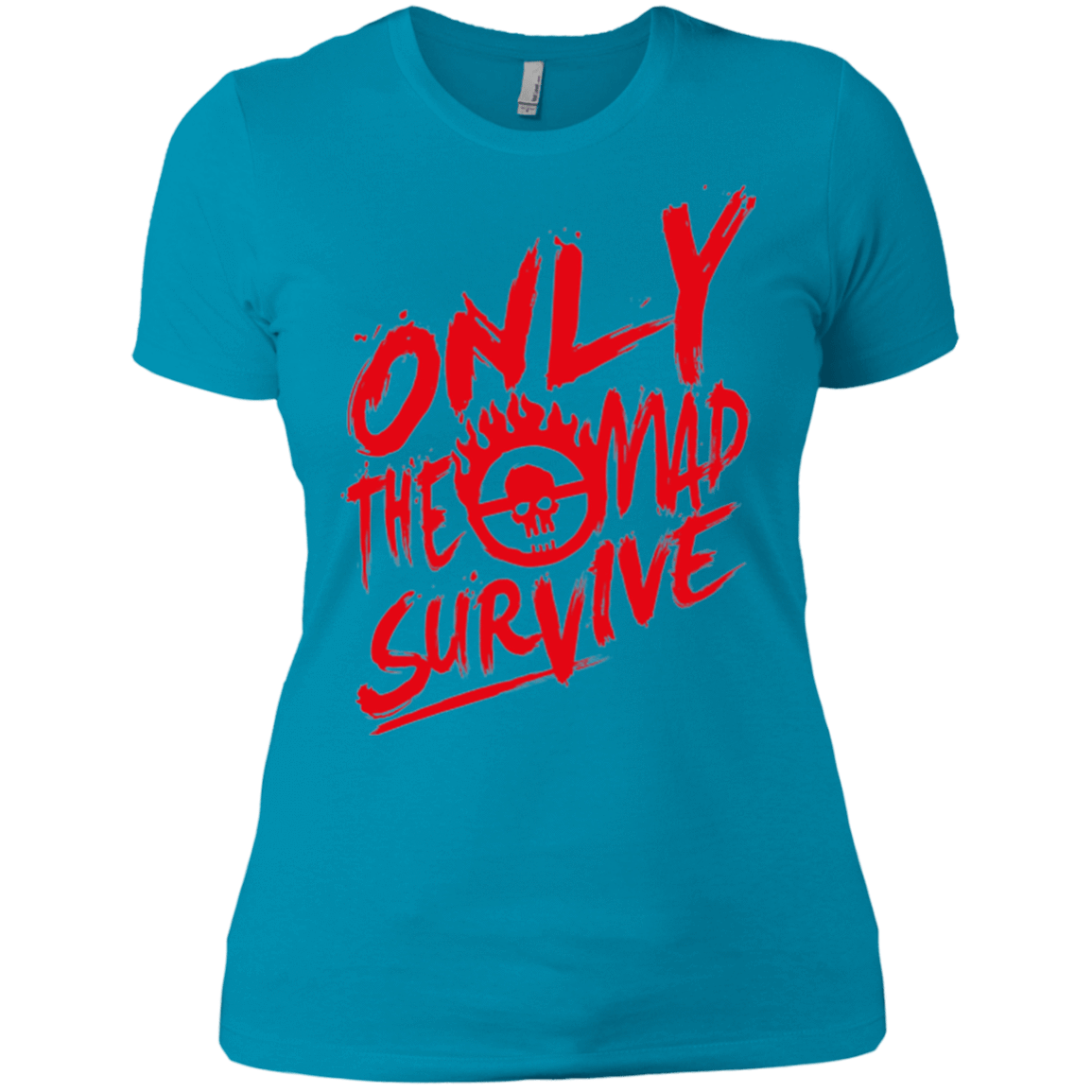 T-Shirts Turquoise / X-Small Only The Mad Red Women's Premium T-Shirt