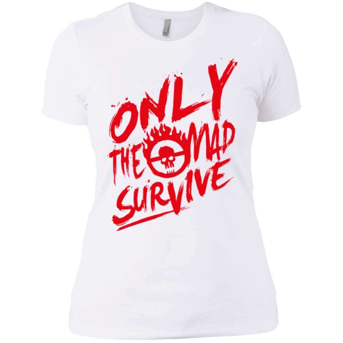 T-Shirts White / X-Small Only The Mad Red Women's Premium T-Shirt