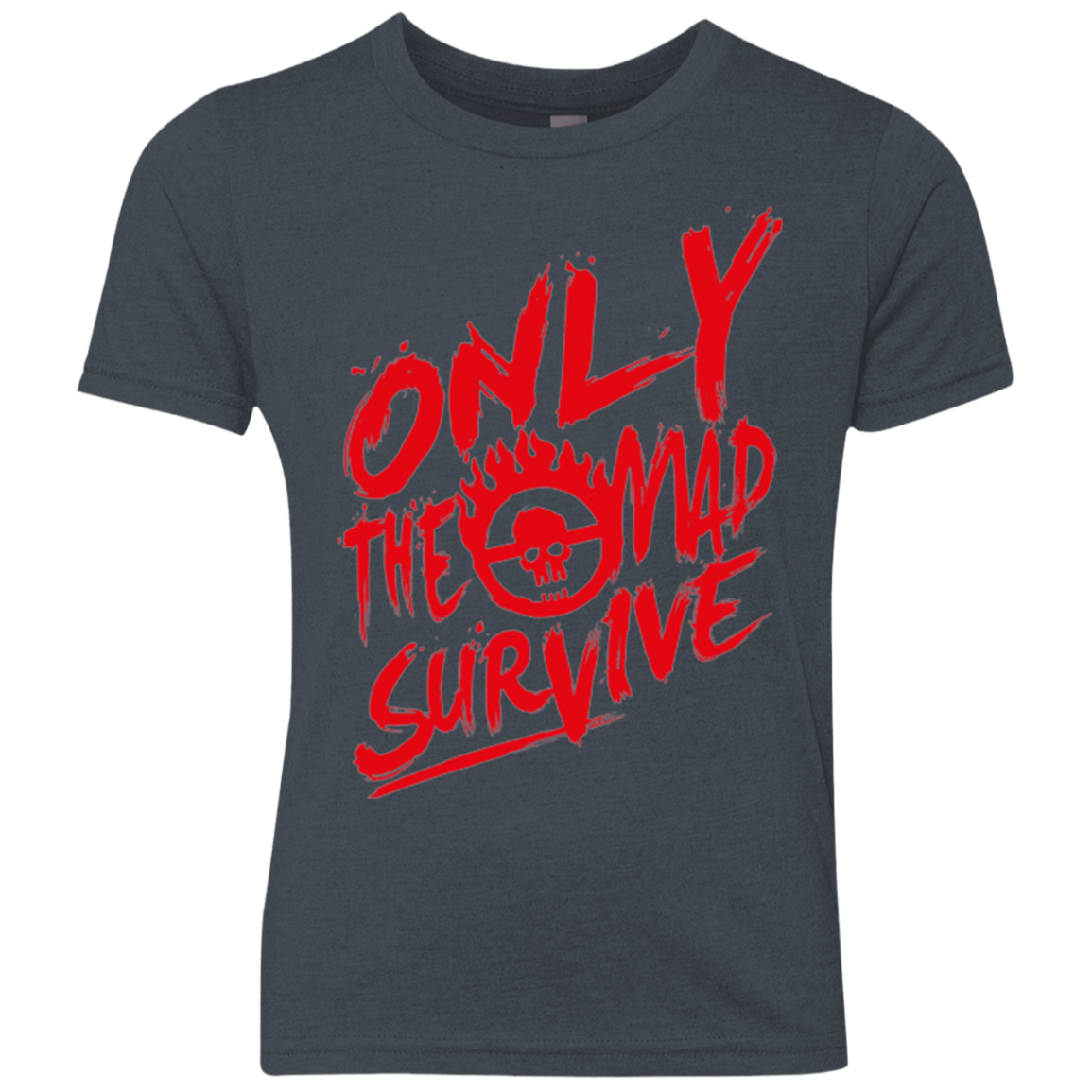 T-Shirts Vintage Navy / YXS Only The Mad Red Youth Triblend T-Shirt