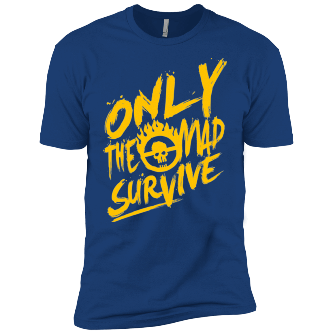 T-Shirts Royal / YXS Only The Mad Yellow Boys Premium T-Shirt