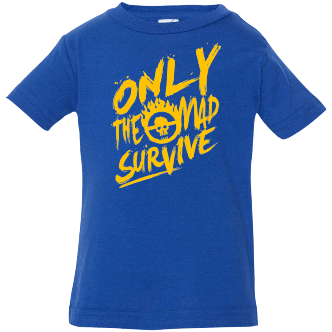 T-Shirts Royal / 6 Months Only The Mad Yellow Infant Premium T-Shirt