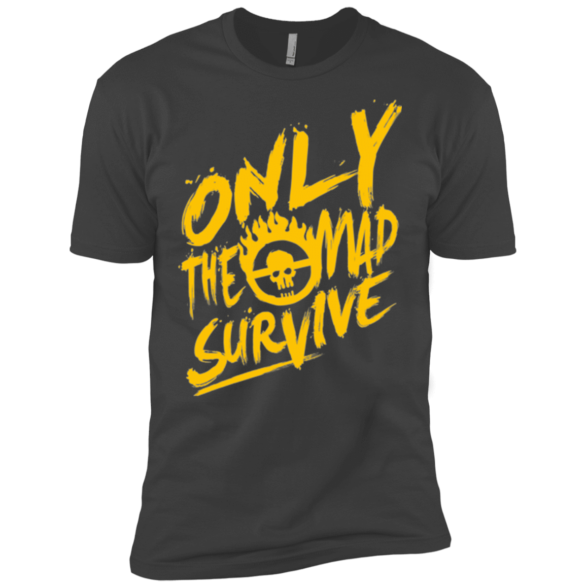 T-Shirts Heavy Metal / X-Small Only The Mad Yellow Men's Premium T-Shirt