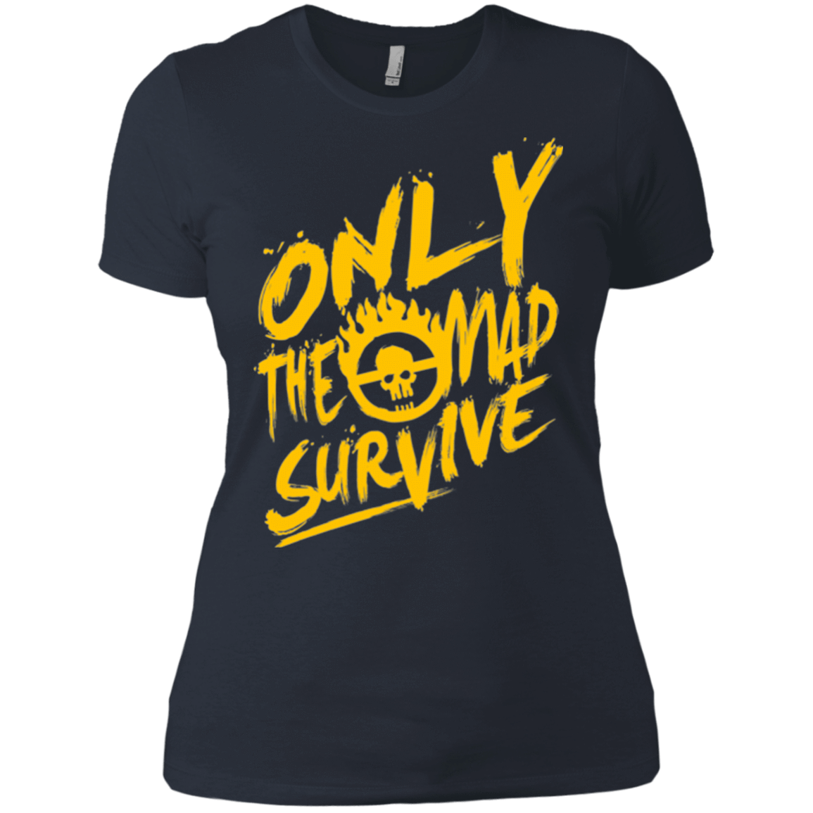 T-Shirts Indigo / X-Small Only The Mad Yellow Women's Premium T-Shirt