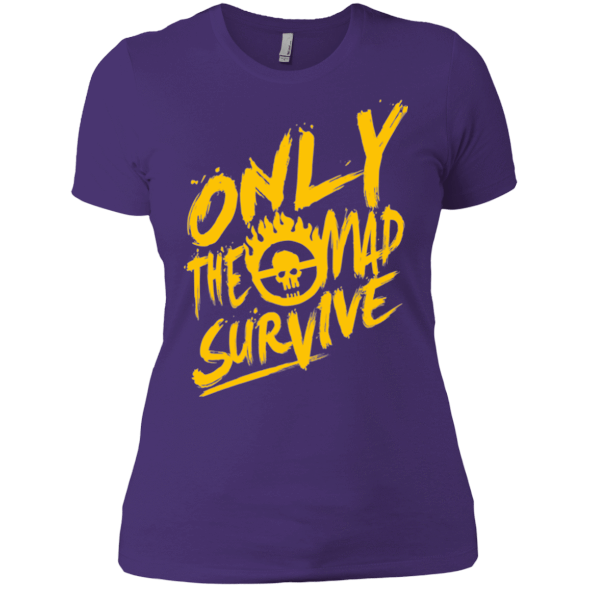 T-Shirts Purple Rush/ / X-Small Only The Mad Yellow Women's Premium T-Shirt