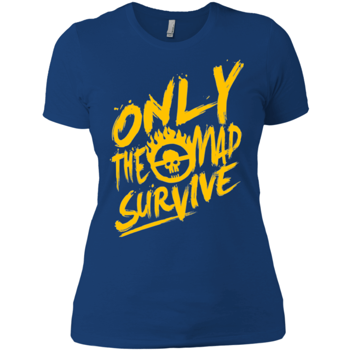 T-Shirts Royal / X-Small Only The Mad Yellow Women's Premium T-Shirt