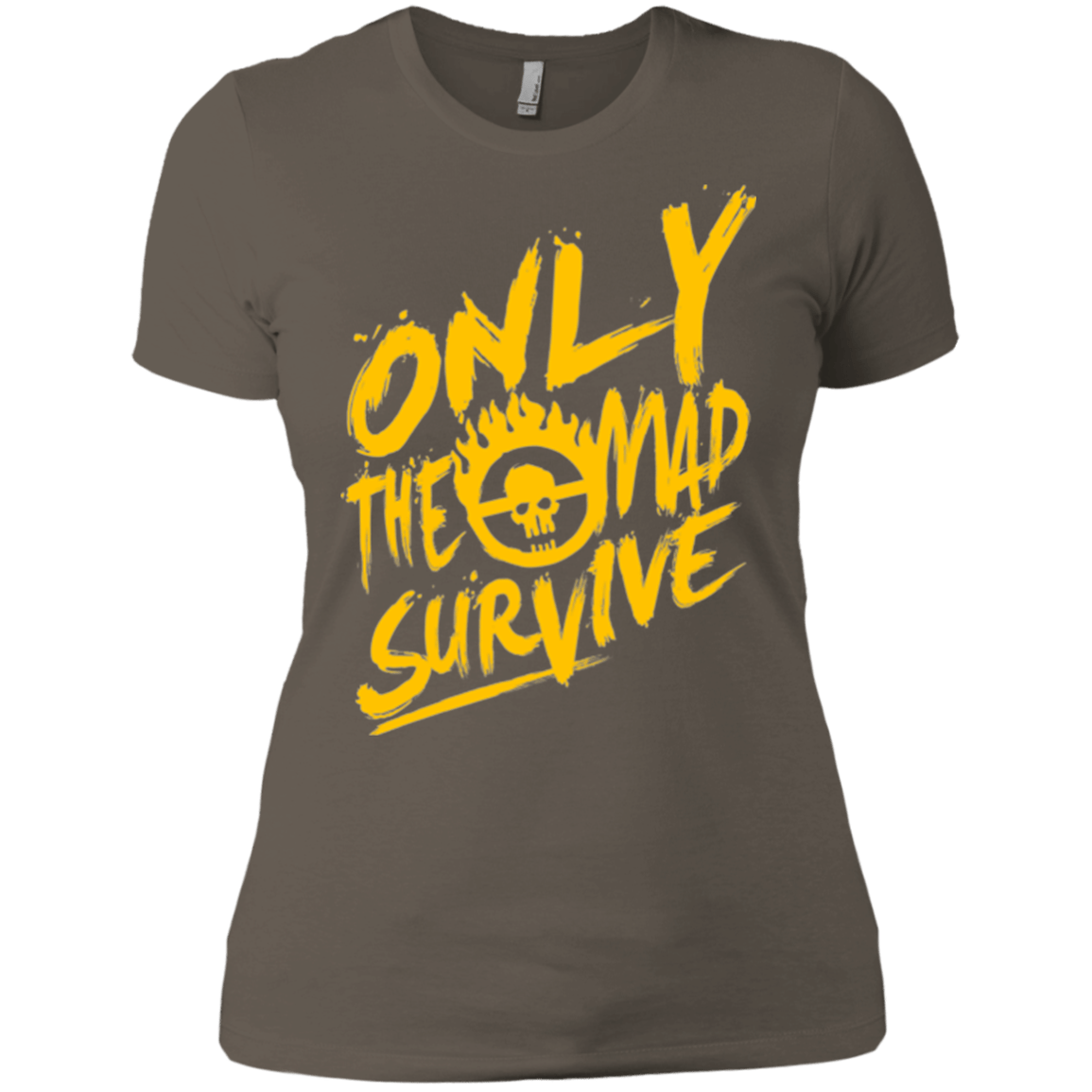 T-Shirts Warm Grey / X-Small Only The Mad Yellow Women's Premium T-Shirt