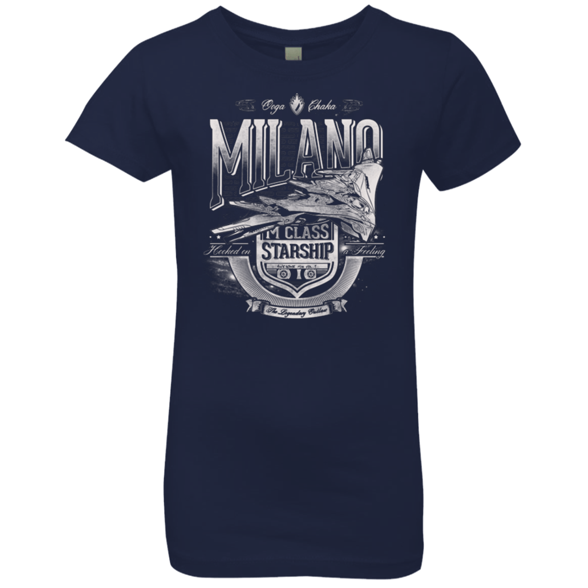 T-Shirts Midnight Navy / YXS Ooga Chaka Girls Premium T-Shirt