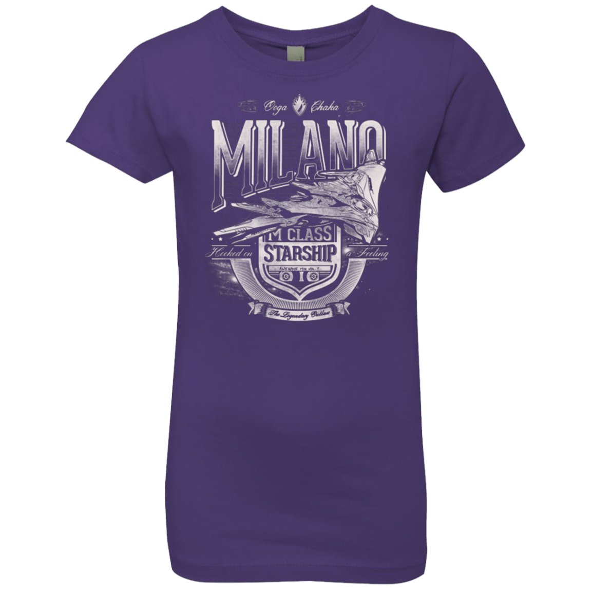 T-Shirts Purple Rush / YXS Ooga Chaka Girls Premium T-Shirt