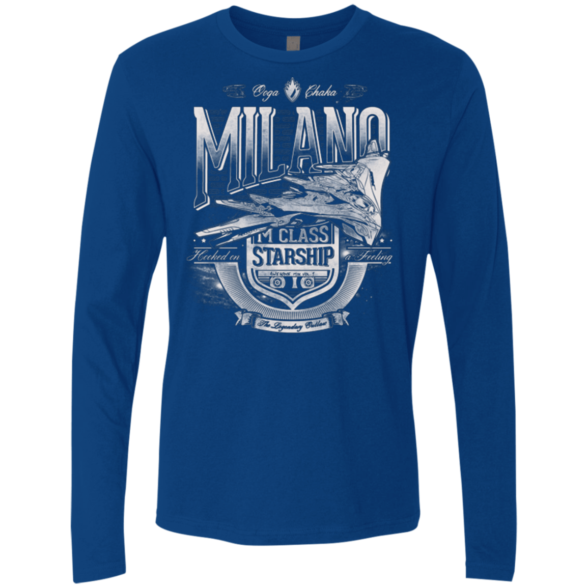 T-Shirts Royal / Small Ooga Chaka Men's Premium Long Sleeve