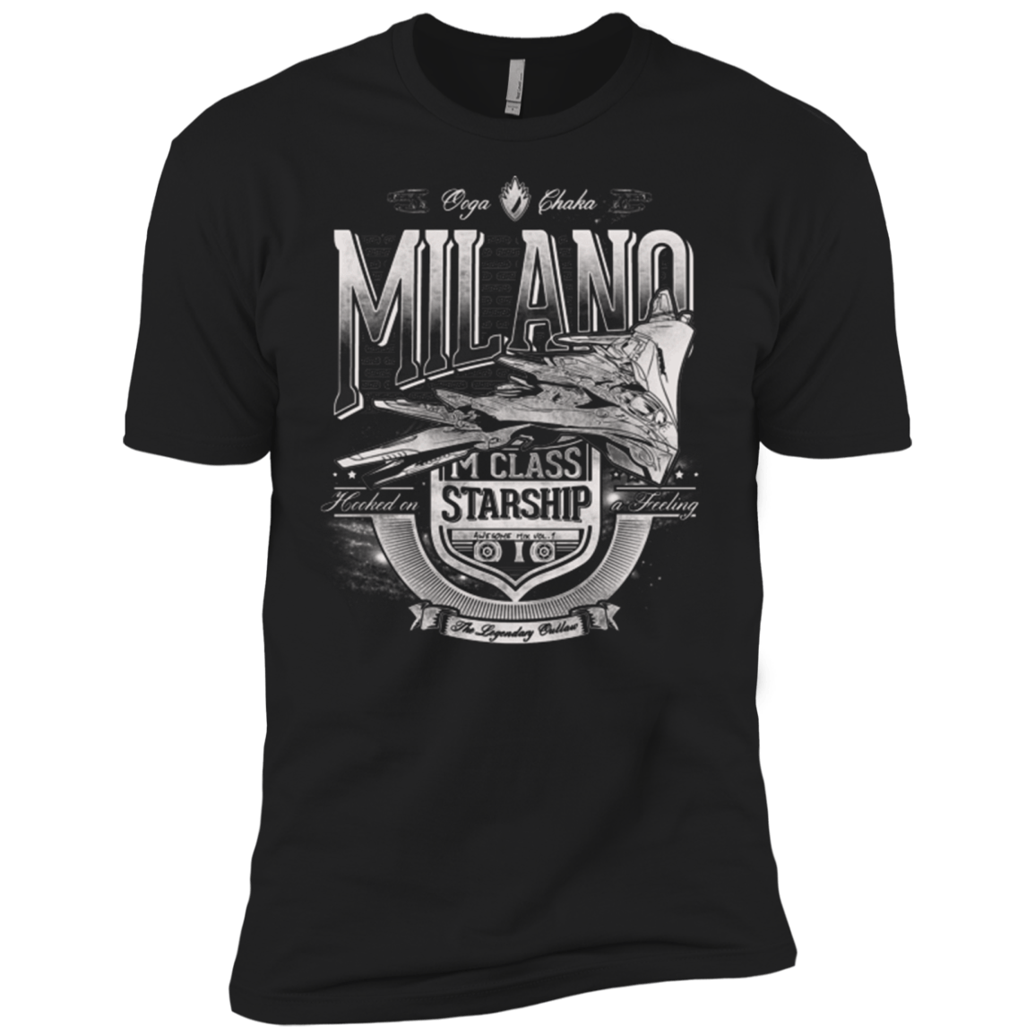 T-Shirts Black / X-Small Ooga Chaka Men's Premium T-Shirt