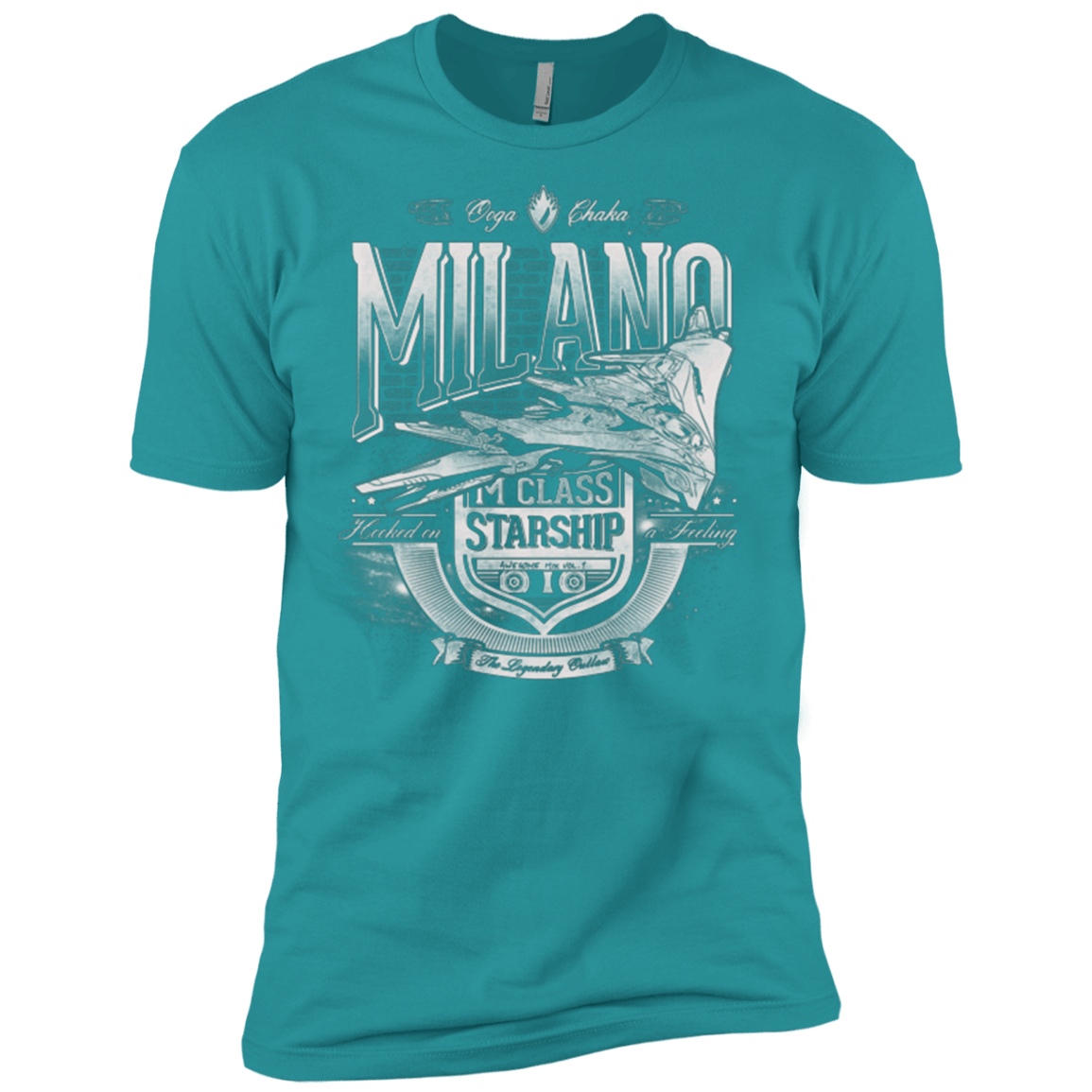 T-Shirts Tahiti Blue / X-Small Ooga Chaka Men's Premium T-Shirt