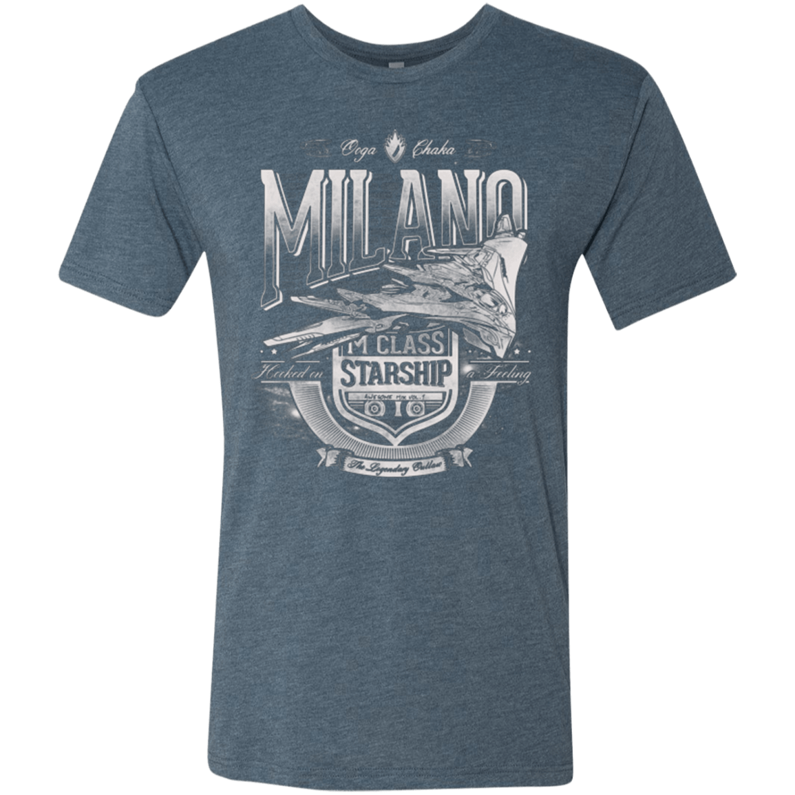 T-Shirts Indigo / Small Ooga Chaka Men's Triblend T-Shirt