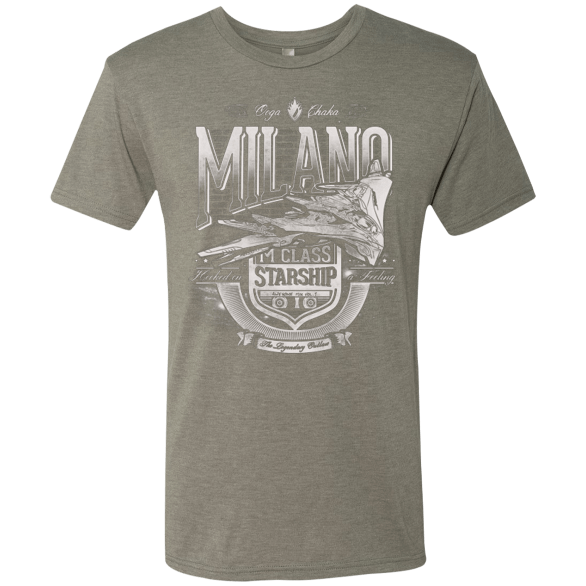 T-Shirts Venetian Grey / Small Ooga Chaka Men's Triblend T-Shirt