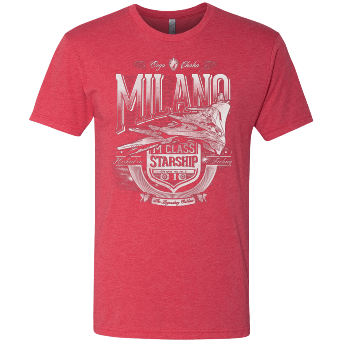 T-Shirts Vintage Red / Small Ooga Chaka Men's Triblend T-Shirt