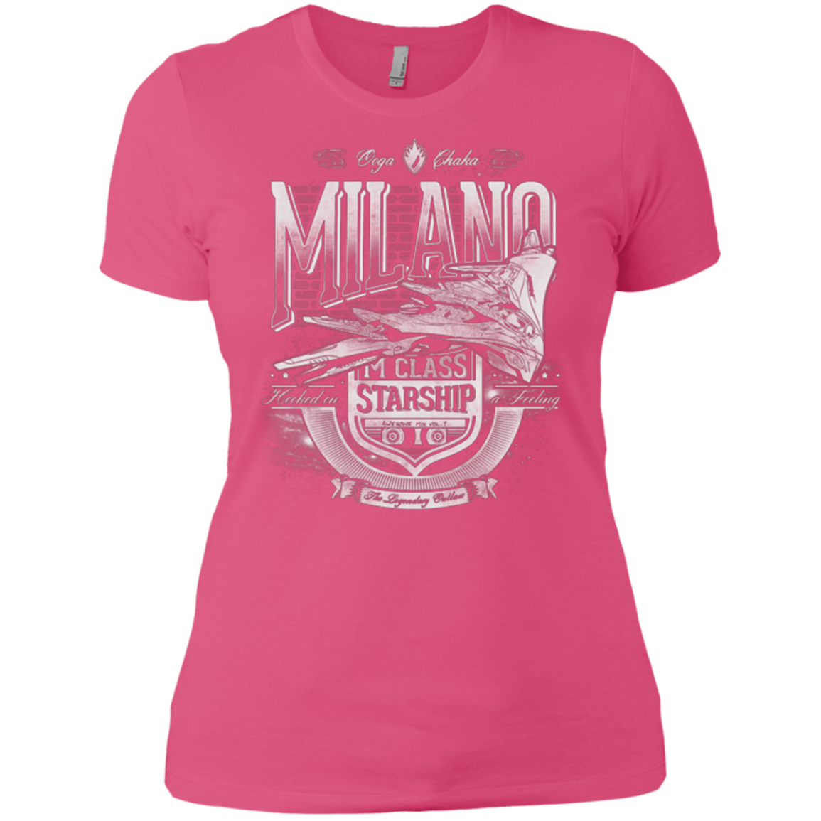 T-Shirts Hot Pink / X-Small Ooga Chaka Women's Premium T-Shirt